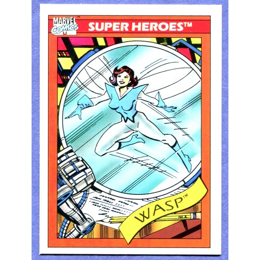 1990 Marvel Universe Card - #51 The Wasp